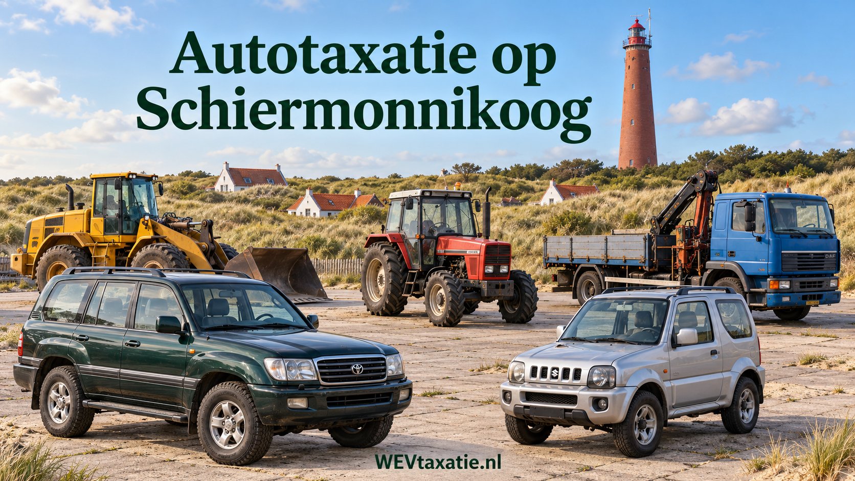 Autotaxatie op Schiermonnikoog: wat is uw voertuig waard?
