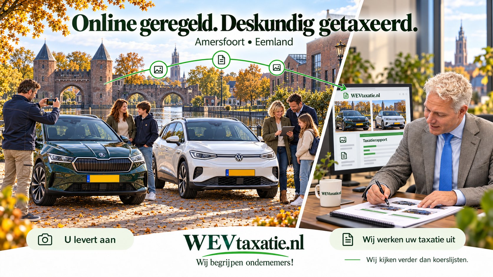 Uw EV naar privé in Amersfoort en Eemland?