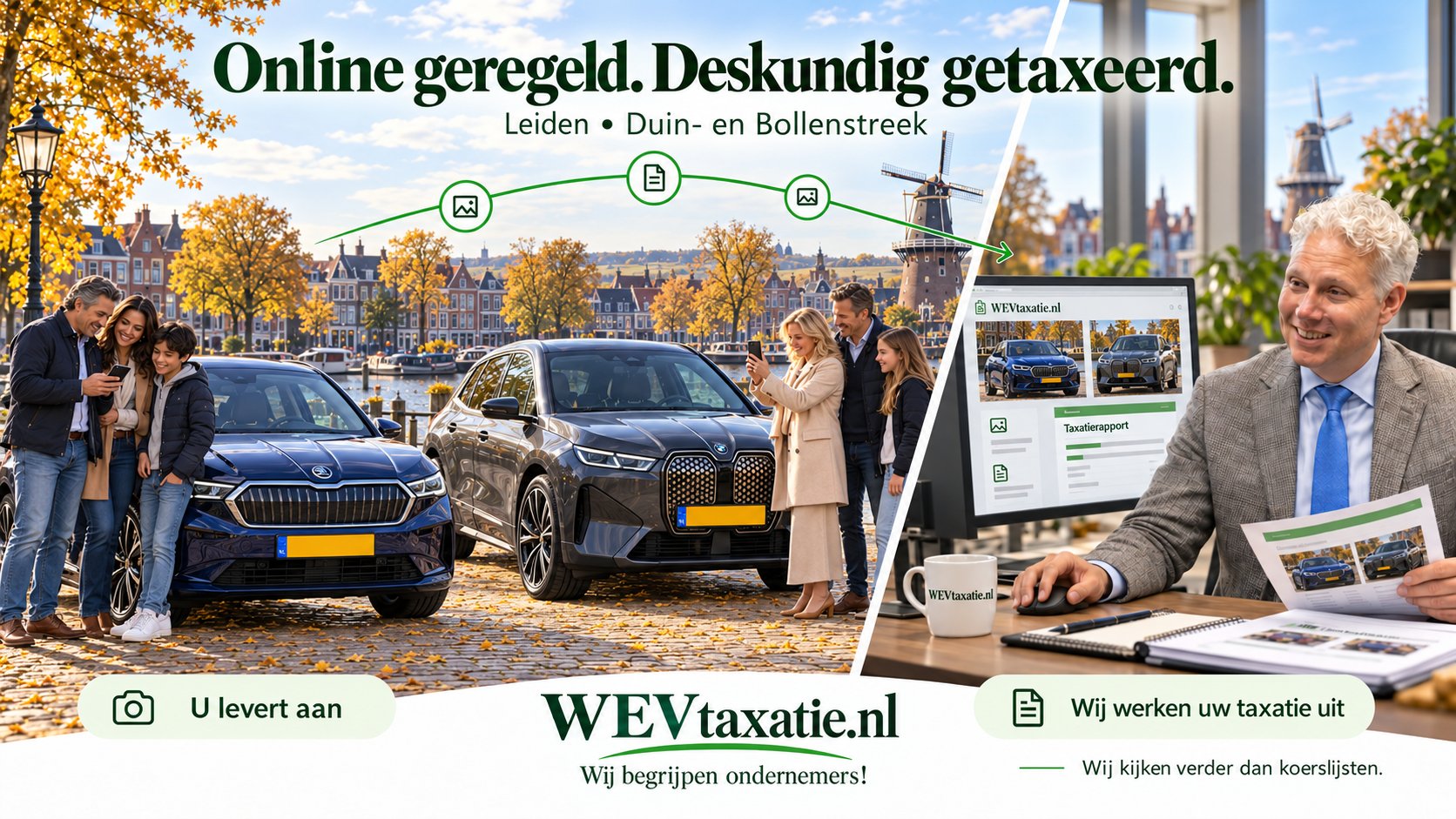 Uw EV naar privé in Leiden en de Bollenstreek?