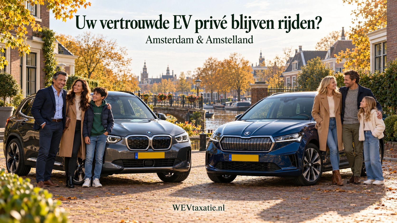 Uw EV van de zaak naar privé in Amsterdam en Amstelland?