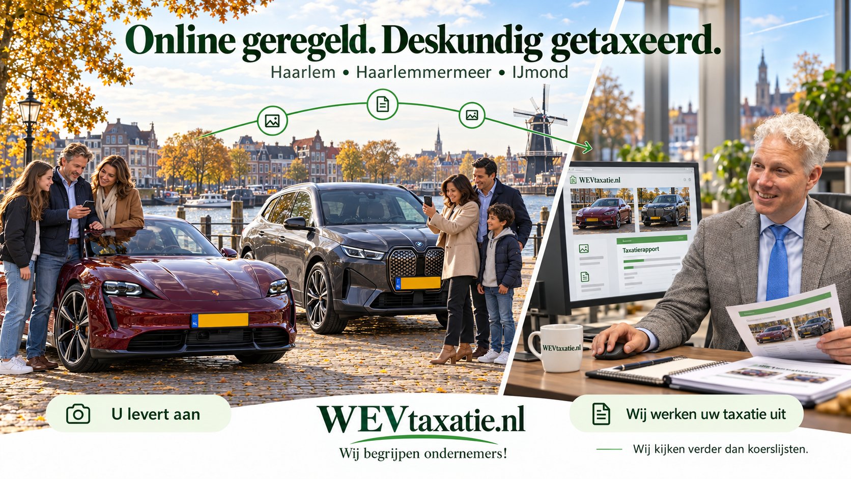 Uw premium EV naar privé in Haarlem en omgeving?